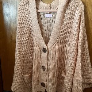 Oversized Cardigan Sweater